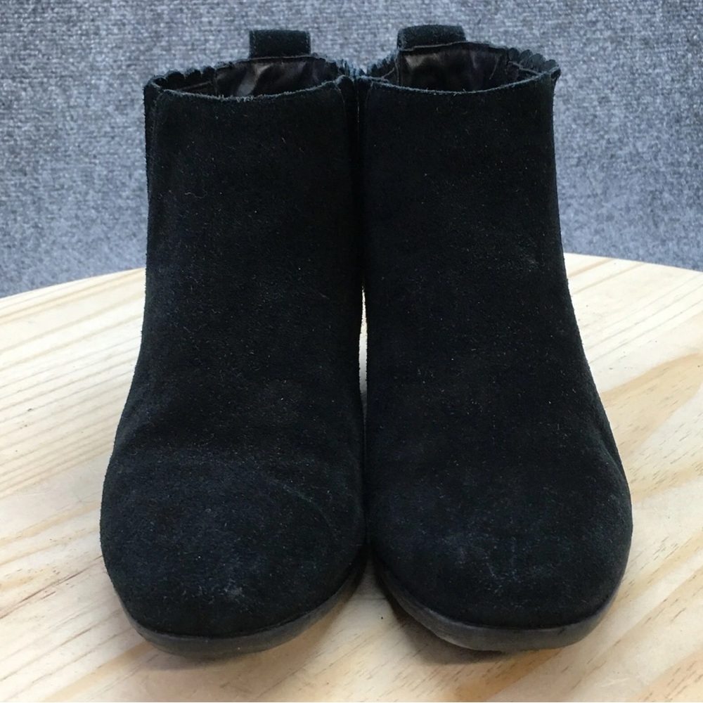 Jack Rogers Womens Chelsea Ankle Booties Black Suede Low Heel size 10 - Picture 6 of 11